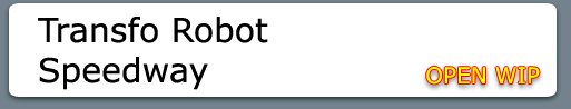 Transfo Robot Speedway Button