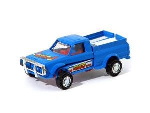 Convertors Blazer with Red Body in Blue Pickup Mode
