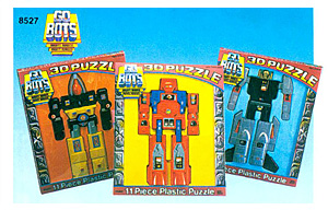 Illco Retailer Catalogue showing 3D Gobots Puzzles