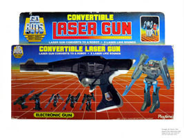 Gobots Convertible Laser Gun in Box