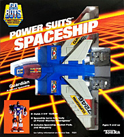 Courageous Guardian Gobots Power Suits Space Ship in Box