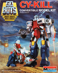 Box for Cy-Kill Gobots Monogram Model Kit