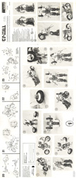 Instructions Sheet for Cy-Kill Gobots Monogram Model Kit