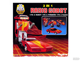 Box for Radio Gobot 3 in 1 by Playtime