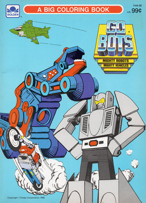 Gobots Golden A Big Coloring Book