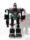 Gobots Black Grungy Armored Robot Power Warriror
