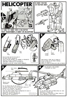 Instructions for Helicopter Machine Men Winchers