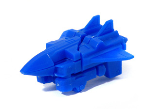 Jet Robo Blue Bootleg Mini Model Kit in Space Ship Mode
