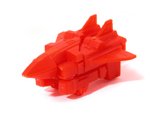 Jet Robo Red Bootleg Mini Model Kit in Space Ship Mode