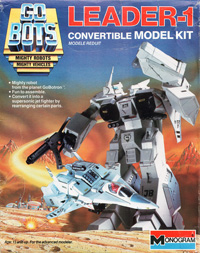 Box for Leader-1 Gobots Monogram Model Kit
