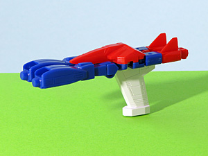 Mach Blaster Machine Robo Shokugan Candy Toy Model Kit in Gun Form