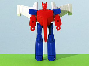 Mach Blaster Machine Robo Shokugan Candy Toy Model Kit in Robot Mode