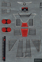 Stickers Sheet for Turbo Gobots Monogram Model Kit