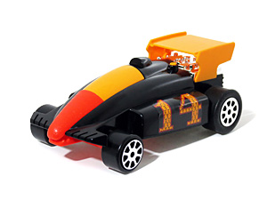 Gobots Scales Monster Race Car in Vehicle Mode