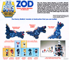 zod gobots enemy robot monster tonka 1984 box back