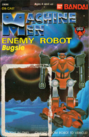 Bugsie Machine Men Cardback / Backing Card