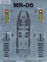 Stickers Sheet for Highway Robo MR-06