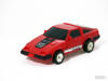 Major Mo in Dark Red Nissan 300ZX Mode