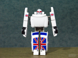 Machine Robo Series Mini Cooper Robo MR-38 in Robot Mode