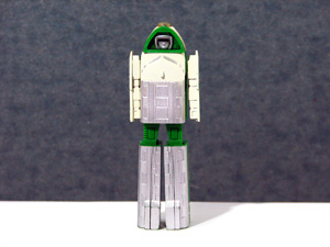 Machine Robo Series Green Shinkansen Robo MR-12 in Robot Mode
