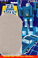 Gobots Cardback / Backing Card for Stallion