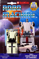 Tux Black Grille Robo Machine Variant on Card