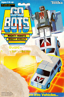Cardback / Backing Card for Gobots Van Guard