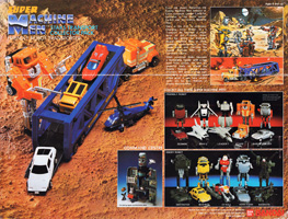 buggyman buggy-man red and white gobots machine men robo mr-08 rm-08 staks transport collector pack australian box back