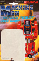 Good Knight Machine Men Australian Cardback / Backing Card