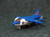 Machine Robo Best 5 Harrier Robo in Blue Harrier Jump Jet Mode
