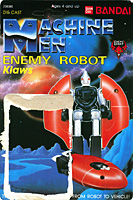 Klaws Machine Men Australia Cardback