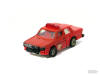 Mega Man Hans-Cuff Red Mutante Brazil Bootleg in Fire Chief Car Mode