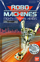 Cardback / Backing Card for Robo Machines Harrier