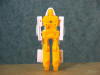 Polyfect Toys Yellow and White Water Walk Gobots Onfall Mobile Bootleg