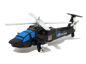 Wrong Way in Apache Helicopter Mode