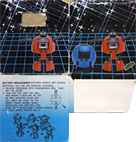 Box for Blue LCD Digital Transforming Robot Ball Clock