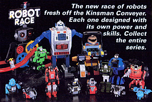 Kinsman toy line early assortment packaging photograph