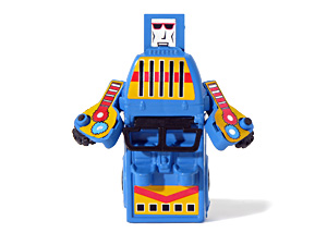 Jeep Gisima Moto-Bot Blue Bootleg in Robot Mode