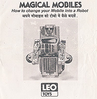 Instructions for Pick Up Magical Mobiles Leo Toys Blow Plast