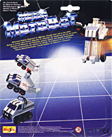 Cardback for Crane Truck Mega Moto-Bot by Maisto