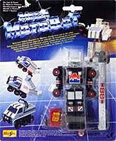 Crane Truck Mega Moto-Bot by Maisto on Card