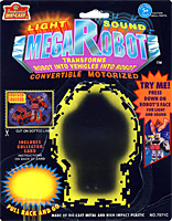 Cardback for Bruiser Cruiser All Terrain Trekker MegaRobot by Imperial Die-Cast