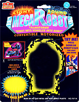 Cardback for Trail Blazer All Terrain Trekker MegaRobot by Imperial Die-Cast