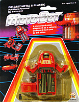Jeep Red Moto-Bot MC Toy Wave 2 on Card