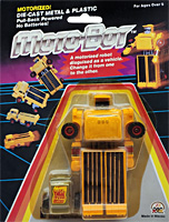 Dump Truck Orange Moto-Bot MC Toy Wave 3 on Version 1 Card