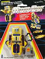 Pick Up Yellow Moto-Bot MC Toy Wave 3 on Version 3 Card