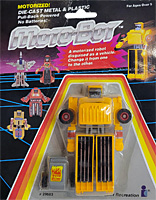 Dump Truck Orange Moto-Bot MC Toy Wave 5 on Card