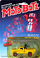 Pick Up Moto-Botz Yellow on Alt Mode Card Distributed by ATICO LTD