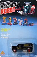 Pick Up Camper Motorized Robot MC Toy on Alt Mode Card
