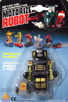 Pick Up Camper Motorized Robot on China Card MC Toy